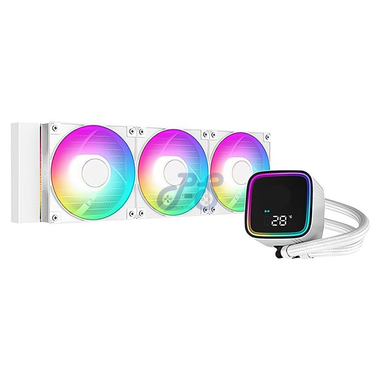 deepcool ls720 se aio liquid cpu cooler white