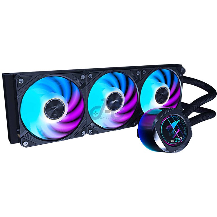 aorus waterforce x ii 360 aio liquid cpu cooler