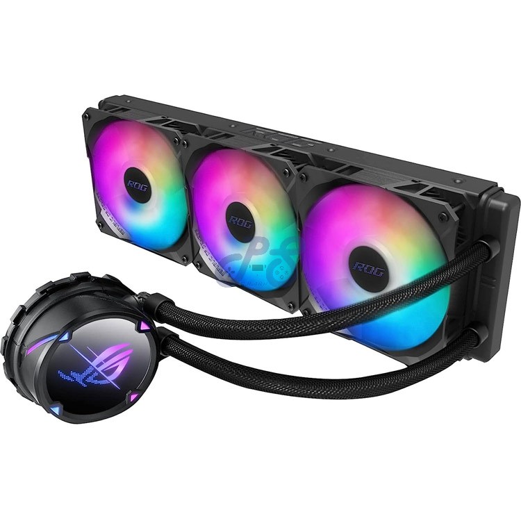 rog strix lc ii 360 argb aio cpu liquid cooler