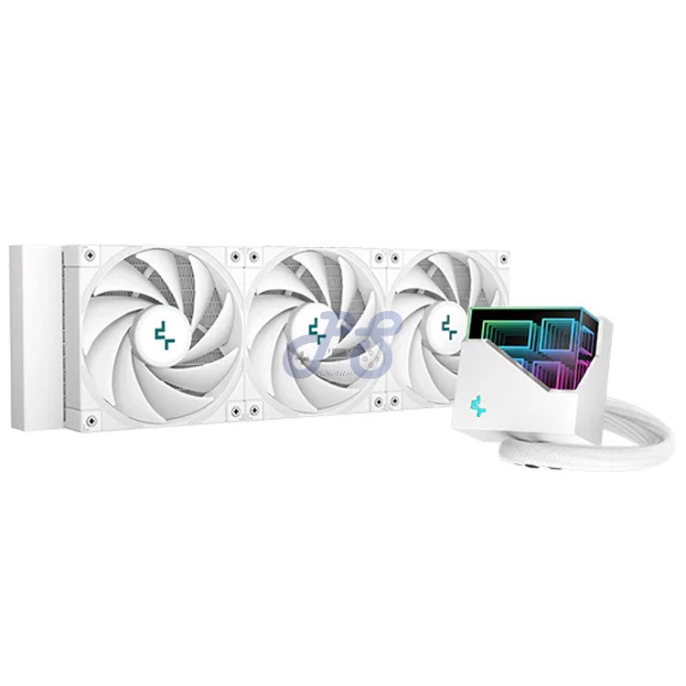 deepcool lt720 aio cpu water cooler white