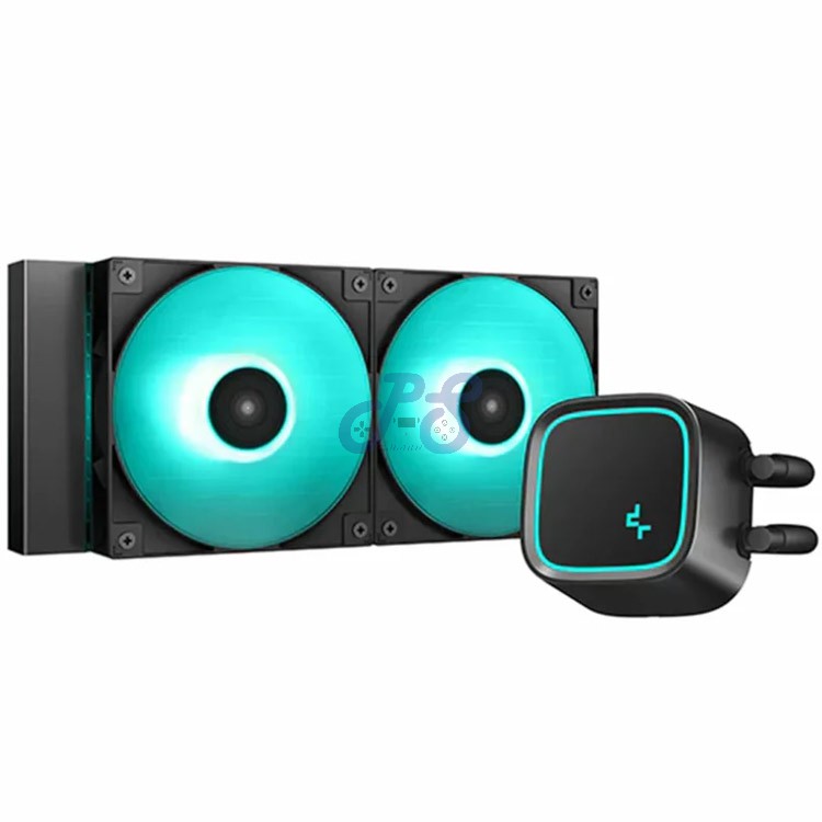 deepcool le500 aio liquid cpu cooler 240mm marrs black