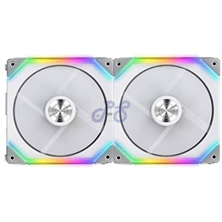 lian li uni sl140 led case fan double pack white