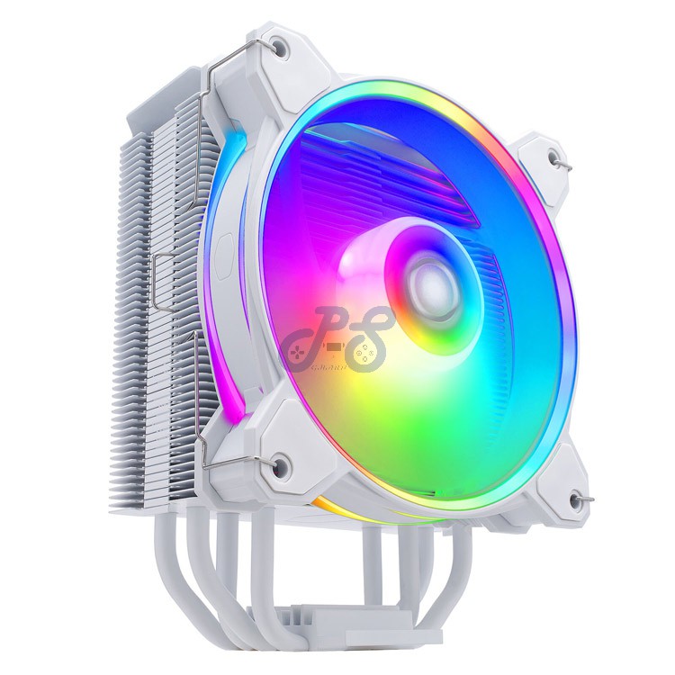 cooler master hyper 212 halo cpu air cooler white