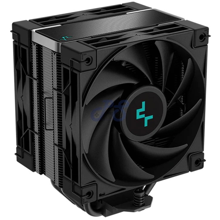 deepcool ak400 zero dark plus singletower cpu air cooler 120mm