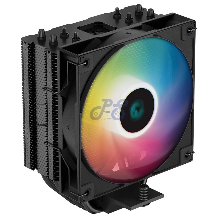 deepcool ag400 argb singletower cpu cooler black
