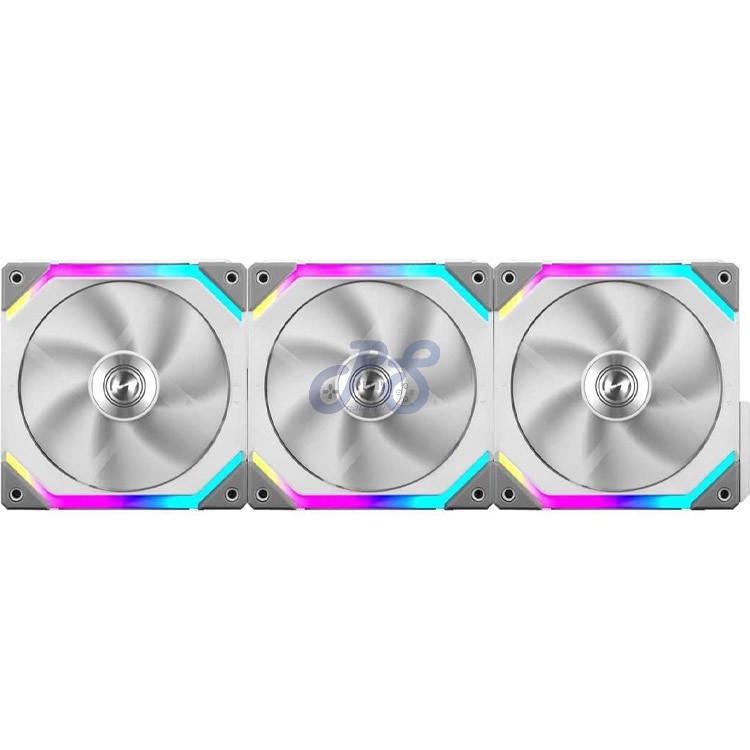lian li uni sl120 argb case fan 3p 120mm white