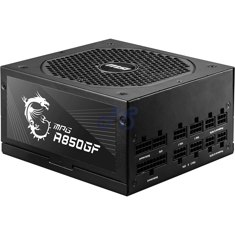 msi mpg a850gf modular power supply