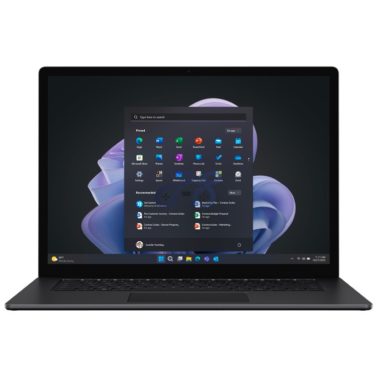 microsoft surface laptop 5 ۱۳5 touch screen 512 gb ssd 16gb core i7 black