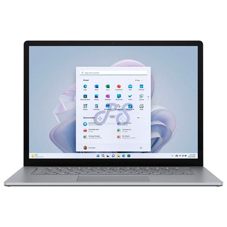 microsoft surface laptop 5 ۱۳5 touch screen 1tb ssd 32gb core i7 silver