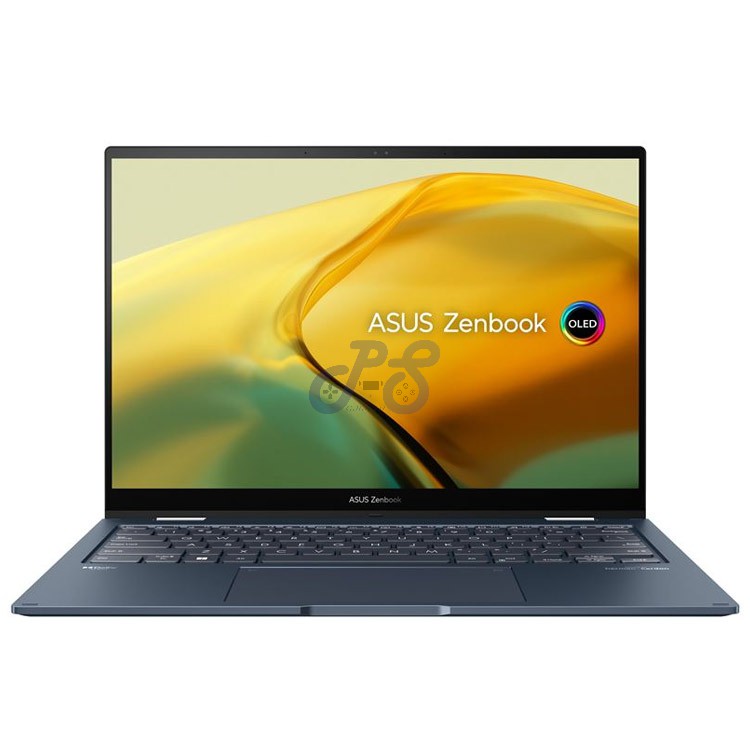asus zenbook 14 flip oled ultrabook 16gb ram 512gb intel i7 ponder blue up3404va