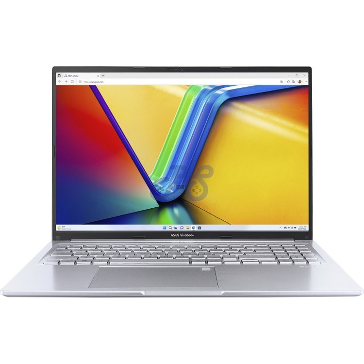 asus vivobook 16c laptop transparent silver