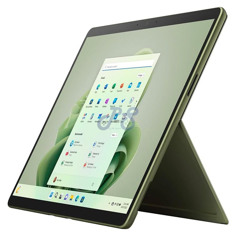 microsoft surface pro 9 ۱۳2 touch screen 256gb ssd ۸gb core i۵ forest