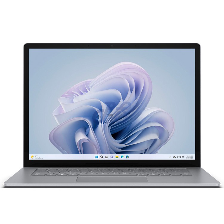 microsoft surface laptop 5 ۱۵ touch screen ۲۵۶ gb ssd ۸gb core i7 silver