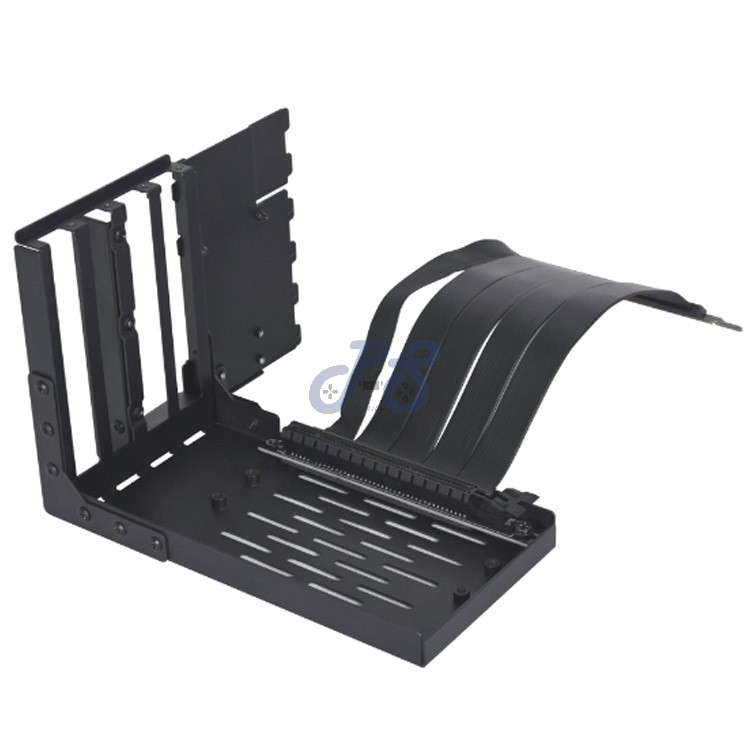lian li universal 4slots vertical gpu kit with riser cable black