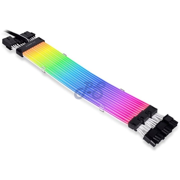 lian li strimer plus v2 triple 8pin argb gpu extension cable