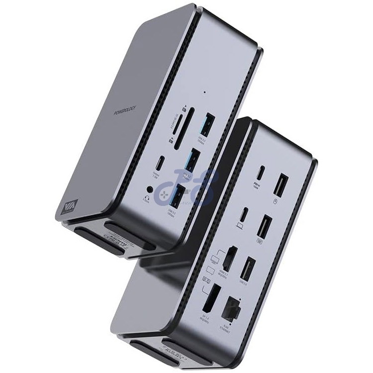 powerology 15in2 dual dock station