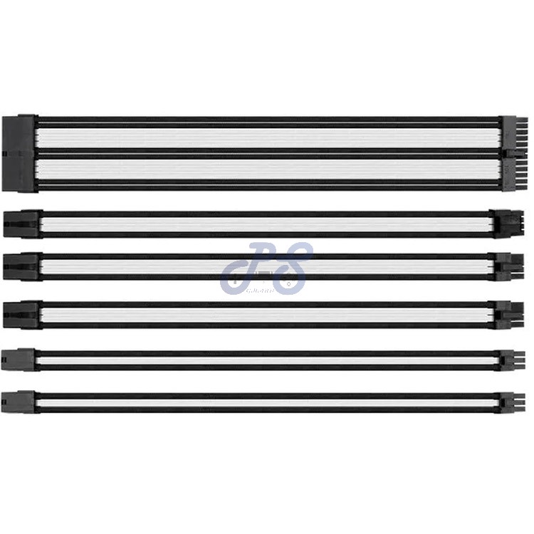 thermaltake ttmod sleeve cable extension white 300mm