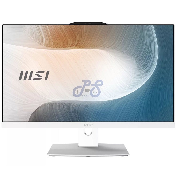 msi modern am242p 12m w aio pc