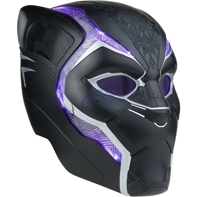 hasbro black panther electric helmet marvel legends