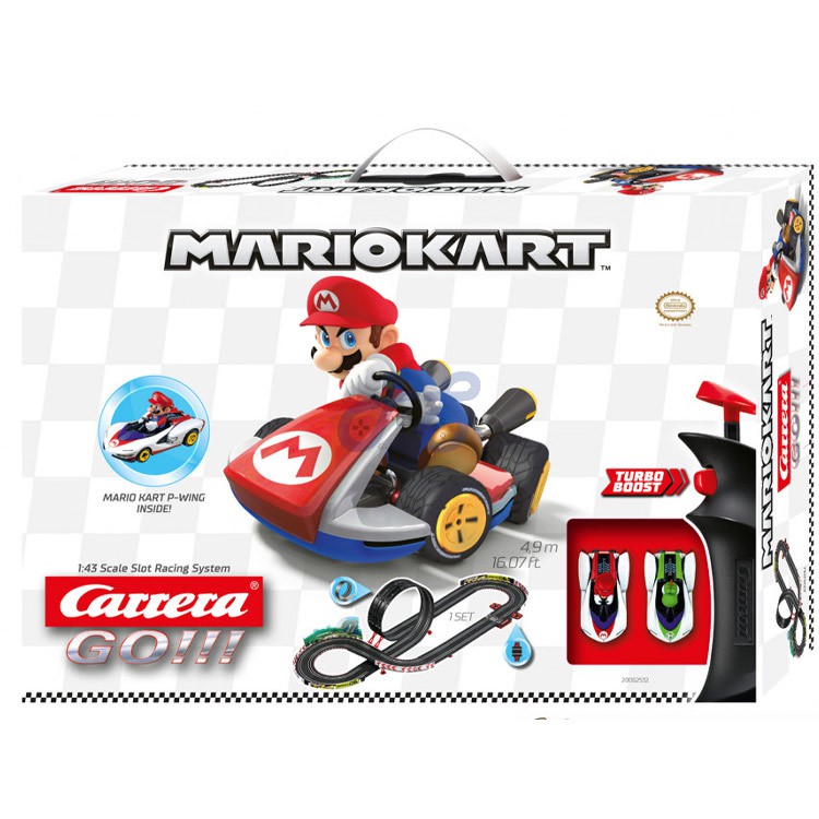 carrera go track set mario wing edition
