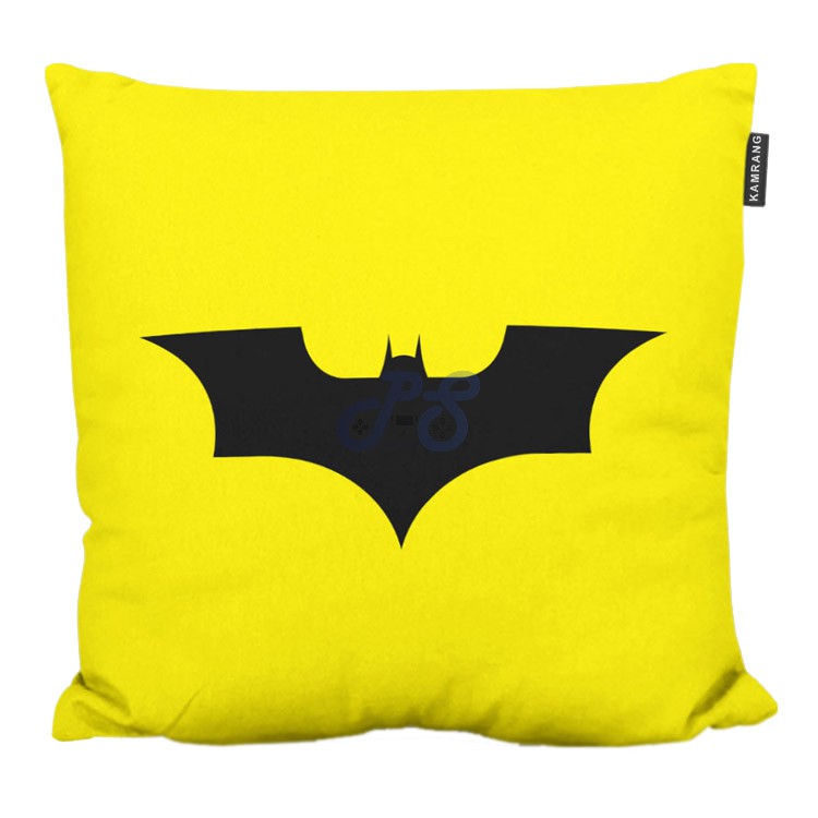 Pillow Batman Logo Yellow
