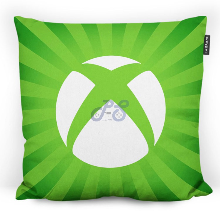 pillow xbox logo Green
