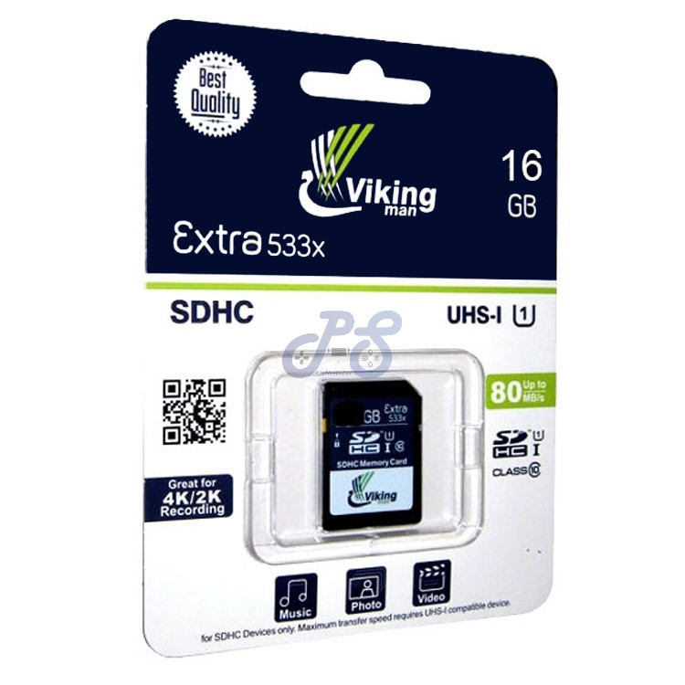 viking man extra 533x sd card 16gb
