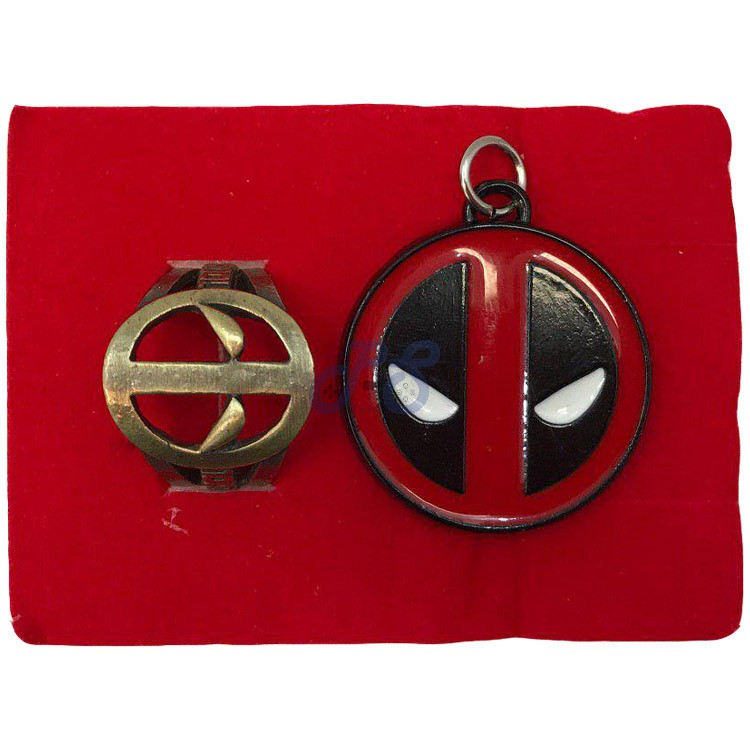 deadpool ring and pendant