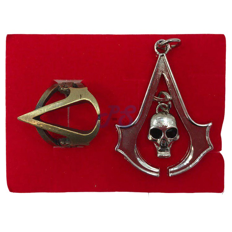 assassin s creed ring and pendant