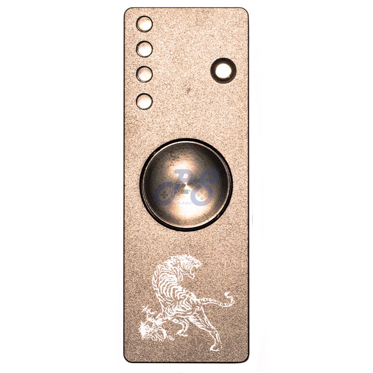 fidget spinner with lighter gold