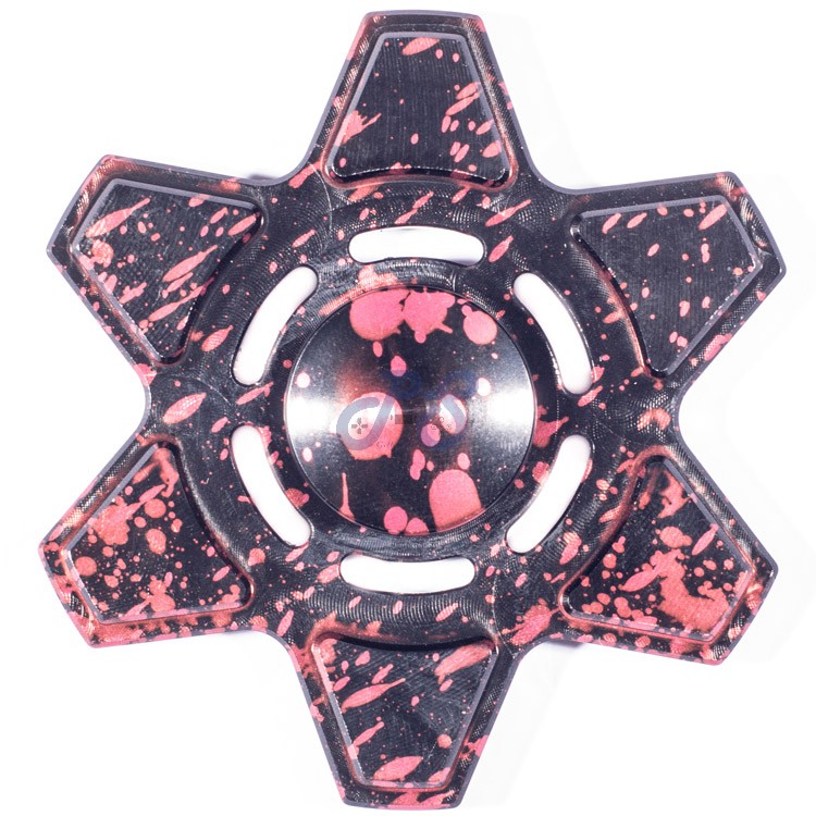 fidget spinner spray style red