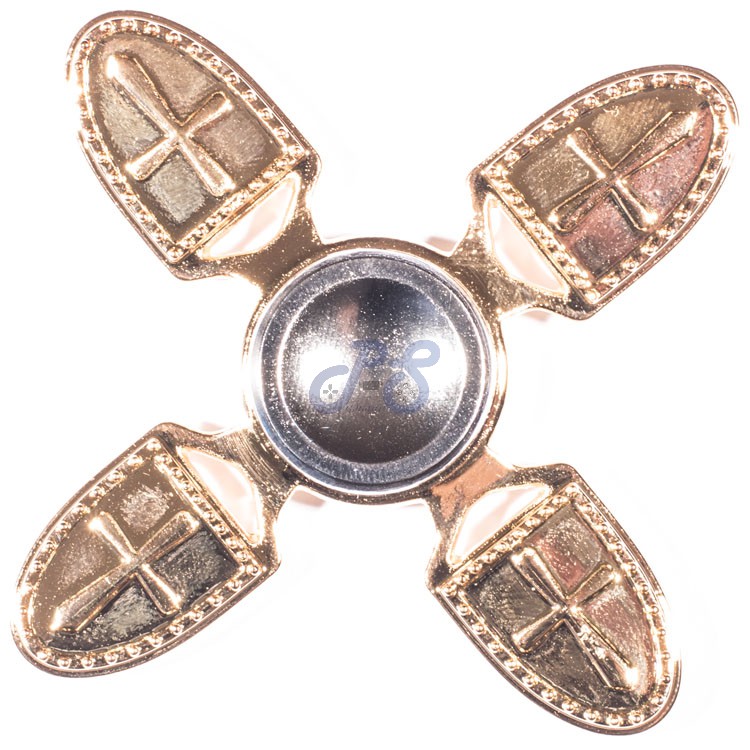 gold c7 fidget spinner