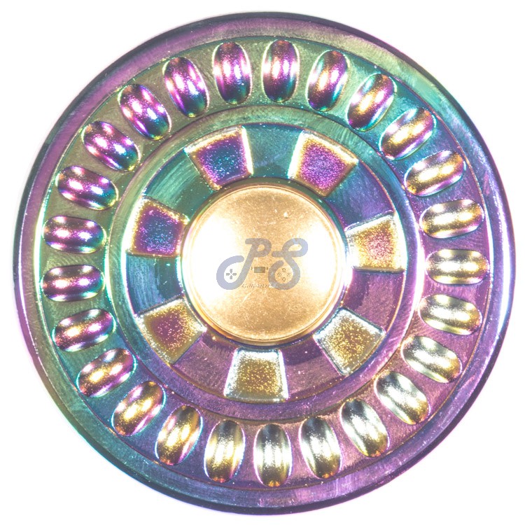 shiny c5 fidget spinner