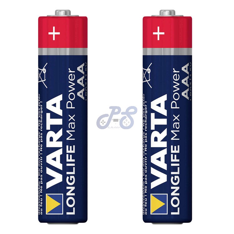 varta longlife max power aaa battery x2