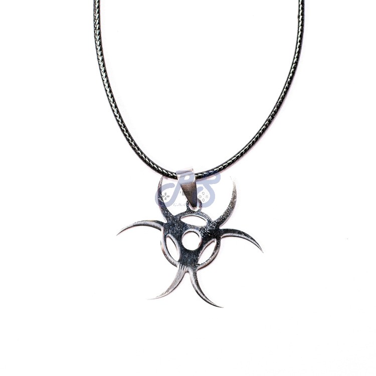 biohazard necklace