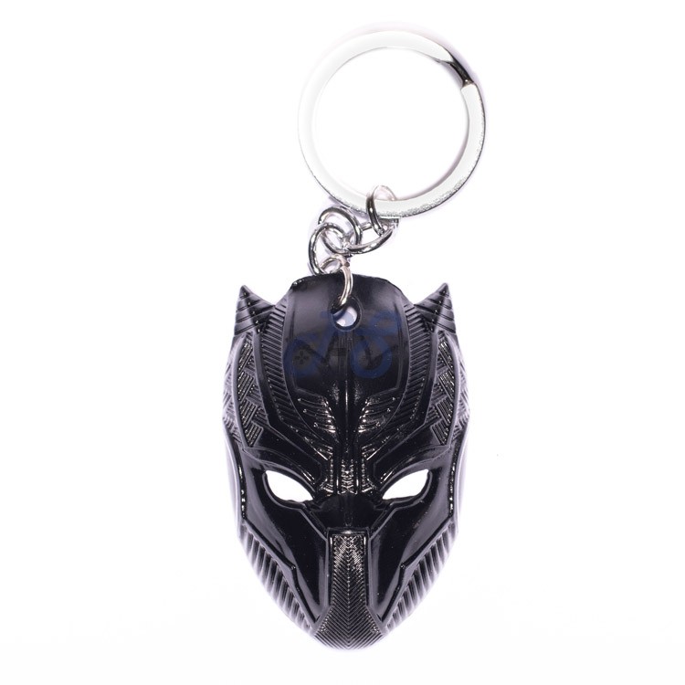 black panther key chain black