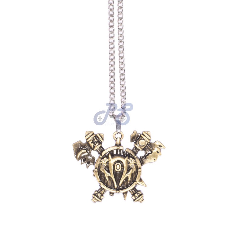 the orc crest necklace