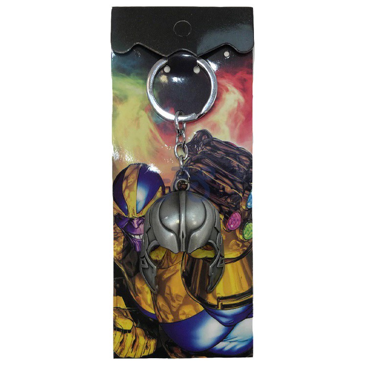 thanos helmet keychain