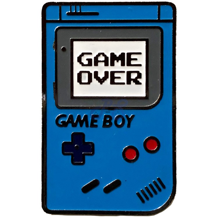 game boy pin blue