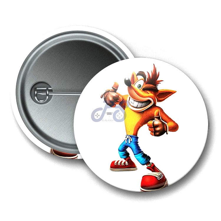 pixel Crash Bandicoot Art
