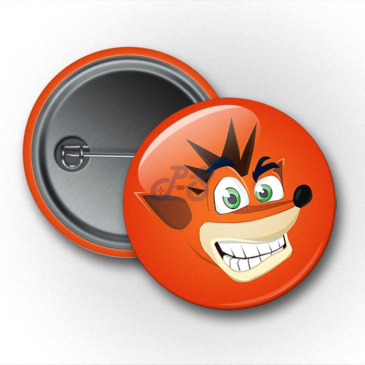 خرید Pixel Crash Bandicoot Face with Orange Background 2
