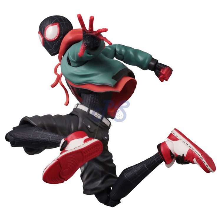 miles morales action figure spiderman into the spiderverse