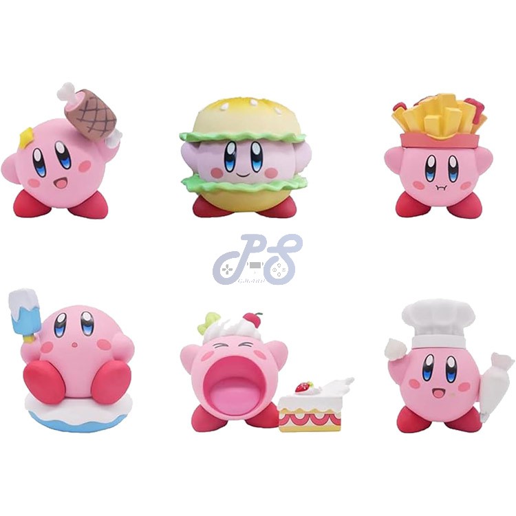 smhlparty kirby decorative figures 6 pieces