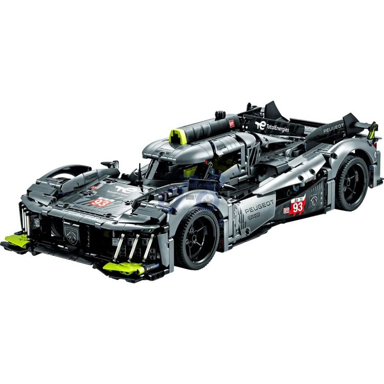 lego technic peugeot 9x8 24h le mans hybrid hypercar