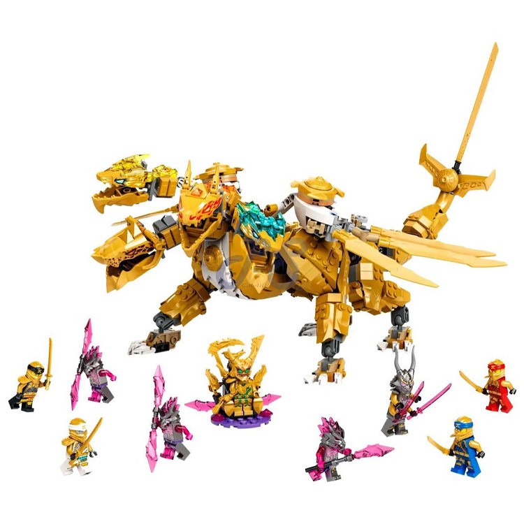 lego ninjago lloyd golden ultra dragon