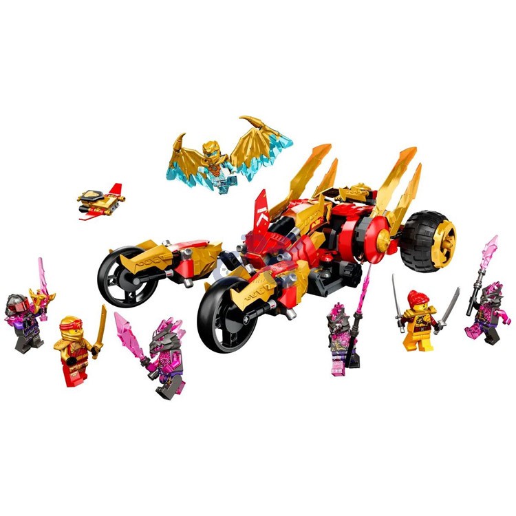 lego ninjago kais golden dragon raider