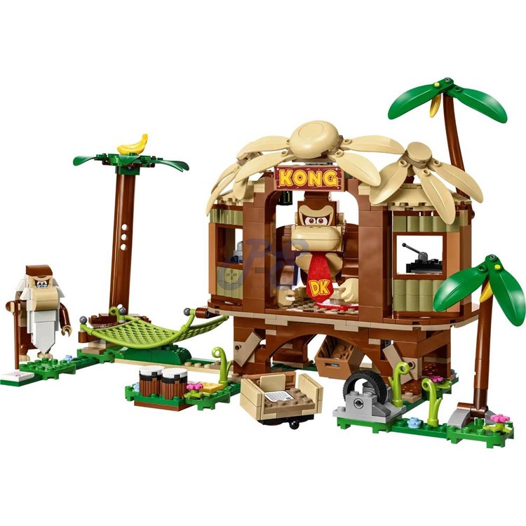 lego super mario donkey kong tree house expansion set