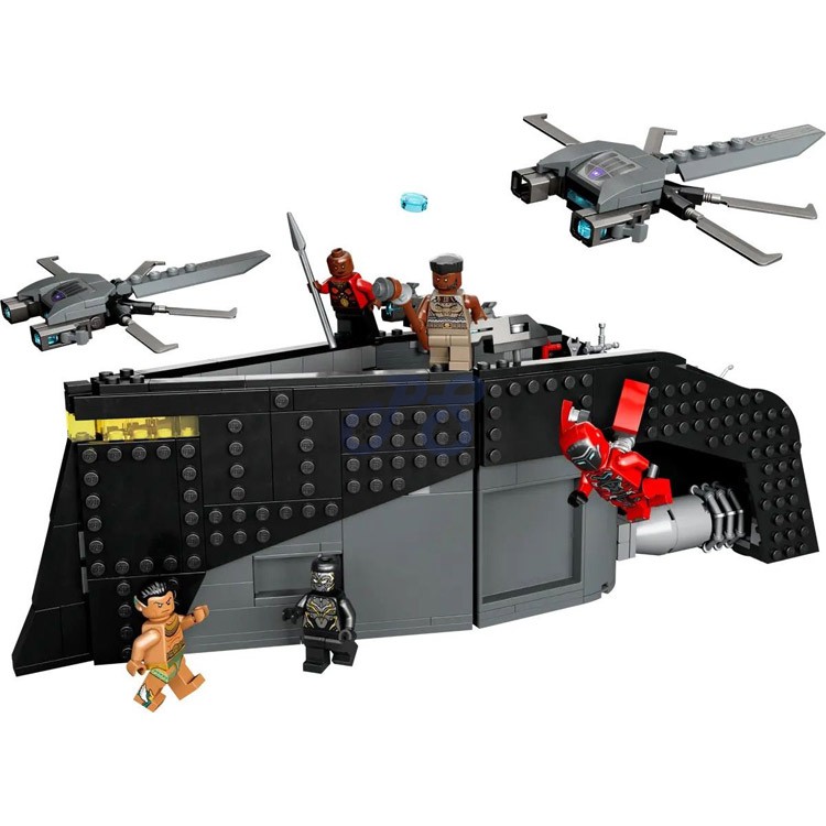 lego black panther war on the water
