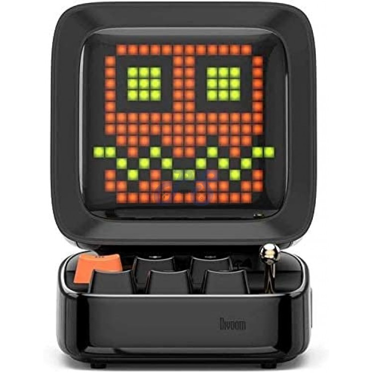 divoom ditoo pro bluetooth speaker black