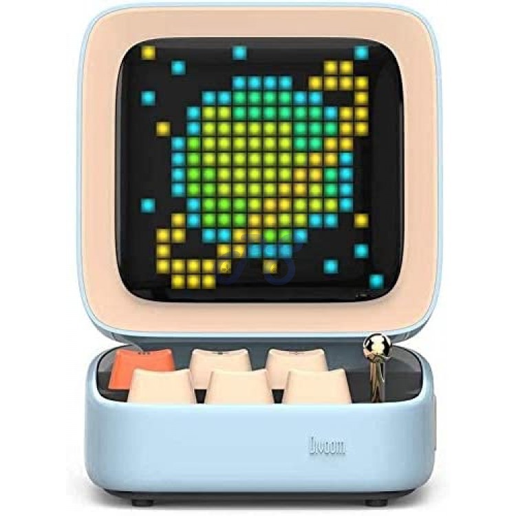 divoom ditoo pro bluetooth speaker blue